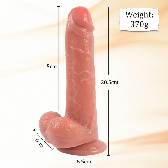 Thrusting Dildo Vibrator Sex Toy with 3 Powerful Thrusting Speeds&10 Vibrations