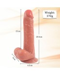 3つの強力なスラストスピードと10振動を備えたディルドバイブレーターのセックスおもちゃを突き刺す