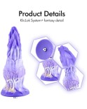 Hismith  8.76" Silicone H-Plant Anal Dildo with KlicLok System