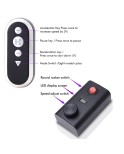 Macchina per orgasmi controllata da app Hismith con allegati bundle - App controllata con telecomando