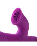Hismith vibrerende teleskopisk vibrator vagina klitoris stimulering dildo massager Hismith vibrerende teleskopisk vibrator vagina klitoris stimulering dildo massager