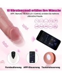 Wildolo Realistic App制御バイブレーター、12.4 "シリコンディルド、プレミアムアダルトユニセックスおもちゃ Wildolo Realistic App制御バイブレーター、12.4 "シリコンディルド、プレミアムアダルトユニセックスおもちゃ