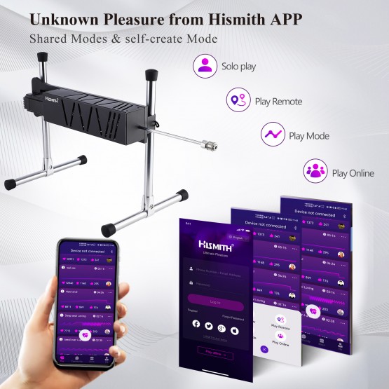 Hismith Servok Premium Sex Machine with KlicLok System Intelligent APP Control Hismith Servok Premium Sex Machine with KlicLok System Intelligent APP Control