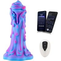8.5 "Wildolo App -Controlled Silicone Dildo Vibrator - Designer Series