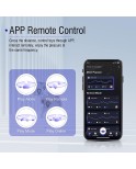 8.5" Wildolo APP-Controlled Silicone Dildo Vibrator - Designer Series