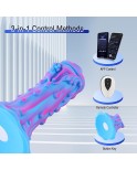 8.5" Wildolo APP-Controlled Silicone Dildo Vibrator - Designer Series