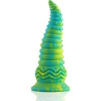 Wildolo 9.40 "Glow-in-the-Dark Flexible Fantasy Dildo med Sug Cup