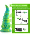 Wildolo 9.40" Glow-in-The-Dark Flexible Fantasy Dildo with Suction Cup