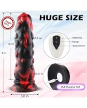 9 pouces immenses godes en silicone fantaisie