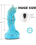 8 tommer Dragon Wolf Fat Realistic Girty Massiv farverig dildo med sugekop 8 tommer Dragon Wolf Fat Realistic Girty Massiv farverig dildo med sugekop