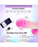 10.24 Inch Remote Control Vibrating Realistic Suction Cup Dildos