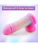 Dildos de tassement réaliste vibrants de 10,24 pouces vibrants