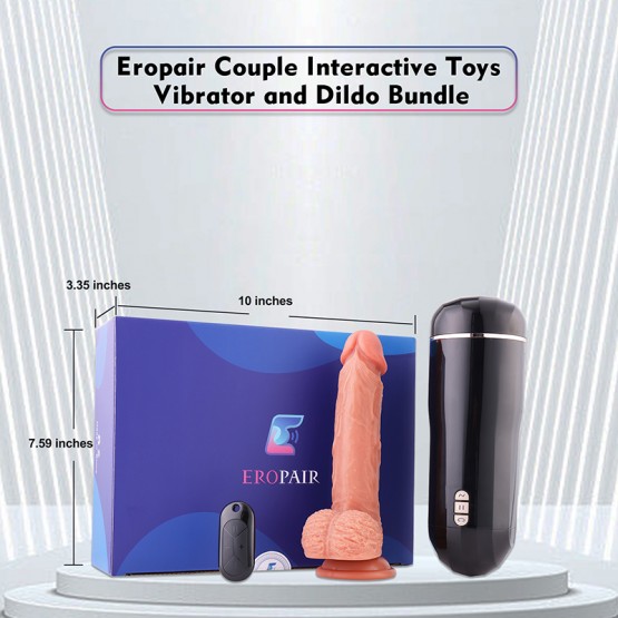 Hismith Supermatic Sex Machine for Men and Women, 3XLR Connector Thrusting Machinegun for Couples
