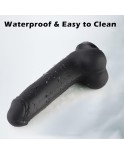 11.4 Inch Vibrating Lifelike Soft Silicone Dildo with Suction Cup
