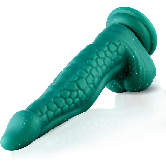 Hismith 9.85” Silicone Tapered Anal Dildo with KlicLok System