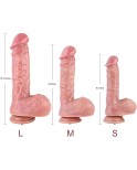 Hismith 8-Zoll-Doppeldichte Ultra-realistisches Silikondildo, 5,8-Zoll-Einsatzlänge mit Kliclok-System Hismith 8-Zoll-Doppeldichte Ultra-realistisches Silikondildo, 5,8-Zoll-Einsatzlänge mit Kliclok-System