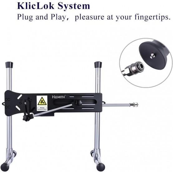 Hismith 9,54" silikon analplugg med KlicLok-system for Hismith Premium Sex Machine