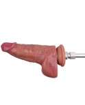 Dildo silikonowe Hismith 6,55 "z systemem Kliclok - GNAR Dildo silikonowe Hismith 6,55 "z systemem Kliclok - GNAR