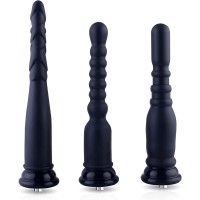 Hismith Silicone Anal Dildo 3pcs Anal Initiation Kit with KlicLok System