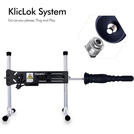 Hismith Silicone Anal Dildo 3pcs Anal Initiation Kit with KlicLok System