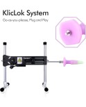 Hismith 7.18 "blask w ciemnym silikonowym dildo do seksu analnego