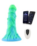 Wildolo APP-Controlled Vibrator, Glow-in-The-Dark Silicone Dildo