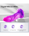 Wildolo APP-Controlled Silicone Dildo, Realistic Premium Vibrator Dildo