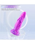 Wildolo APP-Controlled Silicone Dildo, Realistic Premium Vibrator Dildo
