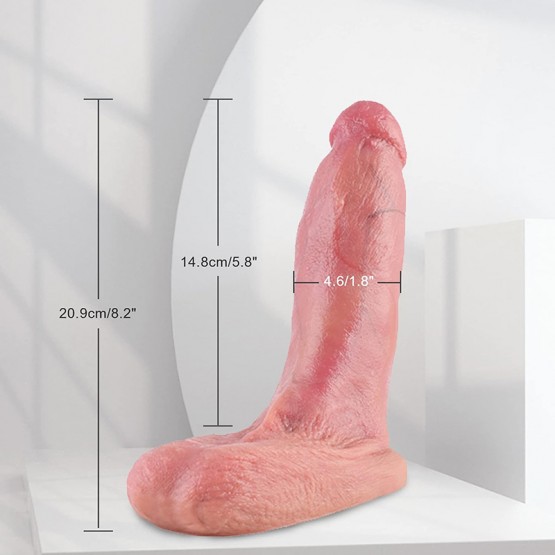Wildolo 8.3" APP Controlled Realistic Silicone Dildo Vibrator