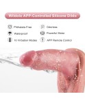 Wildolo 8.3" APP Controlled Realistic Silicone Dildo Vibrator Wildolo 8.3" APP Controlled Realistic Silicone Dildo Vibrator