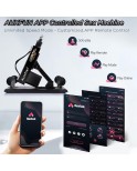 Auxfun automatisk sexmaskin dildo maskin med Bluetooth -appkontroll