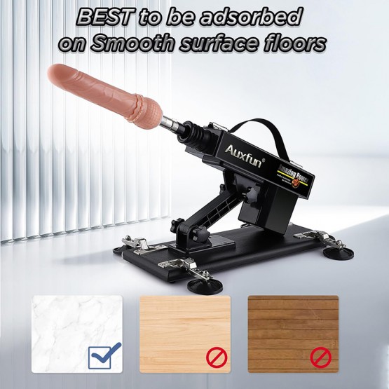 AUXFUN Automatic Sex Machine Dildo Machine with Bluetooth App Control