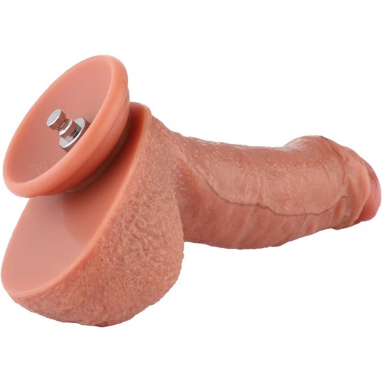 Hismith 6.8” Dual-Density Ultra Realistic Dildo Sex Toy with KlicLok System for Beginner Users