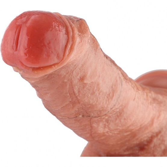 Hismith 6.8” Dual-Density Ultra Realistic Dildo Sex Toy with KlicLok System for Beginner Users