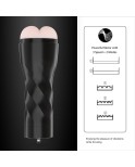 Hismith Male Masturbator with KlicLok System, 3 Speed+2 Modes Vibrating Male Stroker with Remote Controller