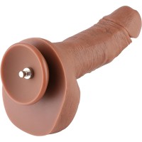 Hismith 9.1” Dual-Density Silicone Dildo, Ultra Realistic Dildo with Veins, 6.5”Insertable Length Dong