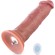 Hismith 9,1" silikondildo,  vibrasjons- og rotasjonsfunksjon med KlicLok-system, M-størrelse