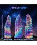 Silikonowy dildo dildo masturbator stymulator masażer Silikonowy dildo dildo masturbator stymulator masażer