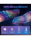Silicone Finger consolador Masturbator Masajeador de juegos previos