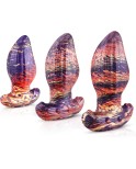 Liquid Silicone Anal Massage Anal Ball Plug - 3 Set