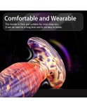Silicone Anal Plug, Liquid Silicone Anal Massage Dildo for Beginner