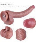 Hismith 15.6” Ultra-Long Silicone Dildo with 12.6” Insertable Length and KlicLok System