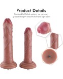 Hismith Dual-Density Realistische Dildo's met KlicLok Systeem - Burisi Brothers S&M Kit Hismith Dual-Density Realistische Dildo's met KlicLok Systeem - Burisi Brothers S&M Kit