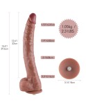 Hismith 15.6” Ultra-Long Silicone Dildo with 12.6” Insertable Length and KlicLok System
