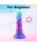Monster Fantasy Slim Beginner Dildo - Realistico morbido silicone con ventosa