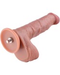 Hismith 8.27" Dual-Density Silicone Dildo, 6" Insertable with KlicLok Hismith 8.27" Dual-Density Silicone Dildo, 6" Insertable with KlicLok