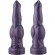 Hismith 8.5" Hands-Free Play Silicone Dog Dildo, 7.5" Insertable Realistic Penis with KlicLok System