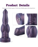 Hismith 8.5" Hands-Free Play Silicone Dog Dildo, 7.5" Insertable Realistic Penis with KlicLok System Hismith 8.5" Hands-Free Play Silicone Dog Dildo, 7.5" Insertable Realistic Penis with KlicLok System