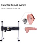 Gode double densité Hismith 11,2", insérable 8,2", KlicLok, jouet mains libres Gode double densité Hismith 11,2", insérable 8,2", KlicLok, jouet mains libres
