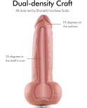Hismith 11.33" Curved Silicone Dildo, 8.9" Insertable, KlicLok, Hands-Free Toy Hismith 11.33" Curved Silicone Dildo, 8.9" Insertable, KlicLok, Hands-Free Toy